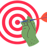 illustrations for aiming towards goal