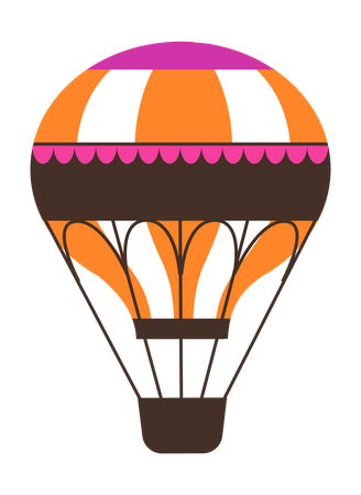 Air ballon Illustration