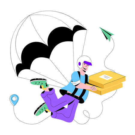 Air Delivery  Illustration