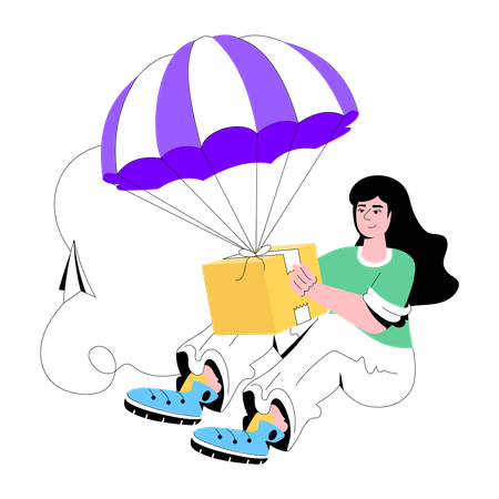 Air Delivery  Illustration