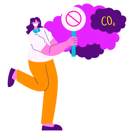 Air Pollution  일러스트레이션