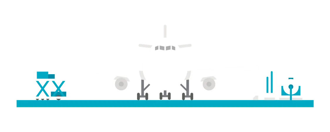 Airplane Illustration