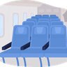 airplane passenger seats illustrations free