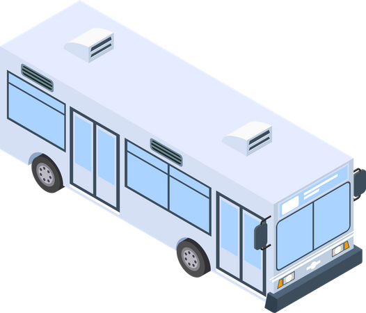 Airport bus  Illustration