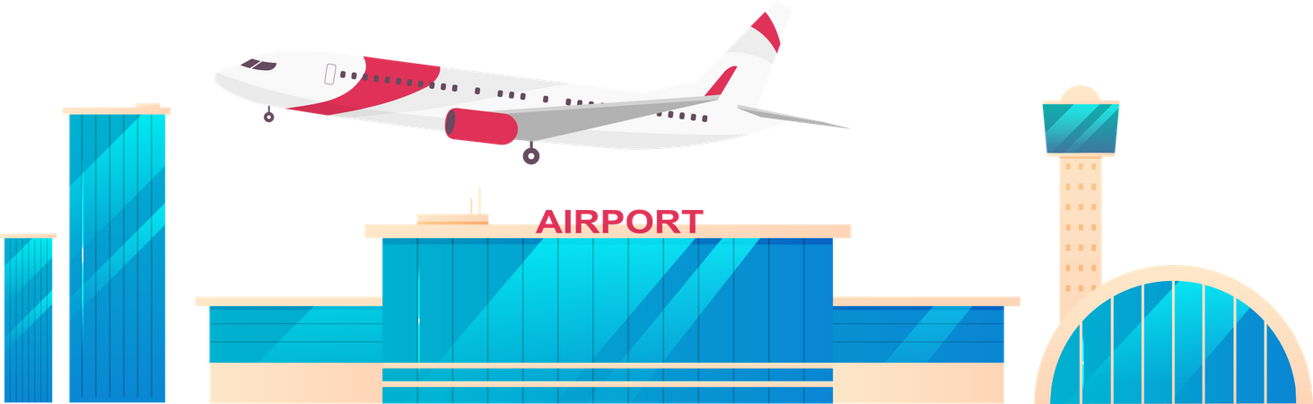 Airport  Illustration