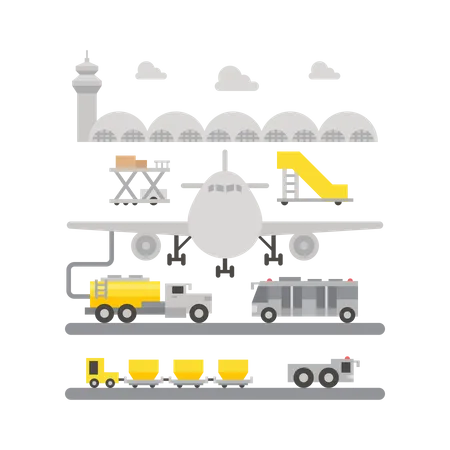 Airport  Illustration