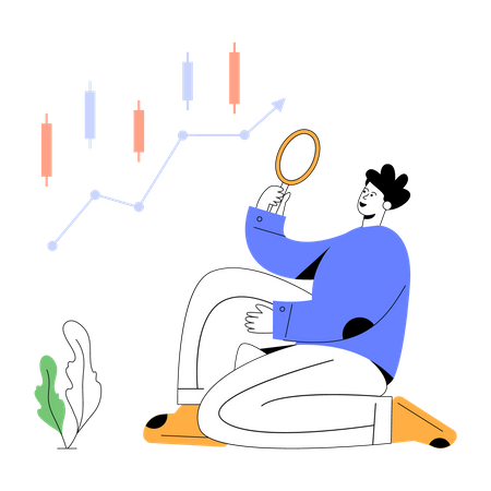 Aktienanalyse  Illustration