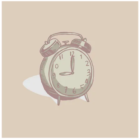 Alarm clock  Illustration