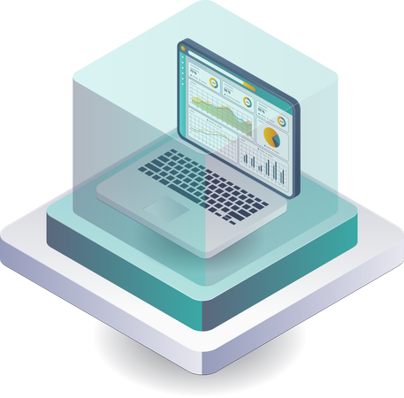 Alcance del análisis de datos informáticos  Ilustración