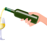 alcoholic drink illustration