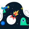 alien illustration