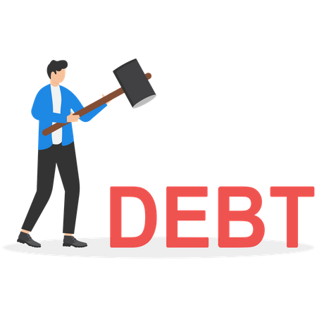 Alívio da dívida  Ilustração