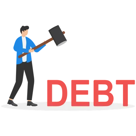 Alivio de la deuda  Ilustración