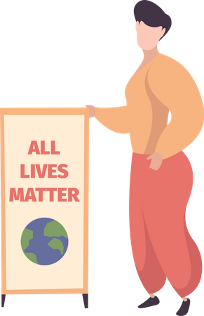 All Lives Matter Illustration