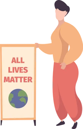 All Lives Matter Illustration