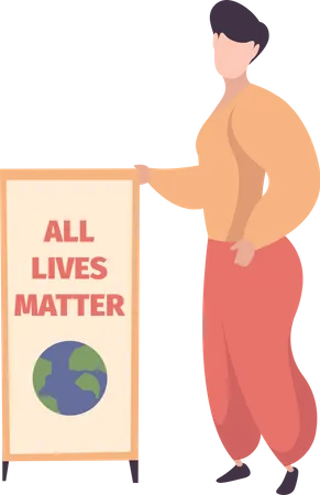 All Lives Matter  Illustration