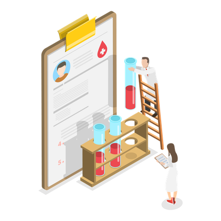 Allergy Testing and Treatment  Illustration