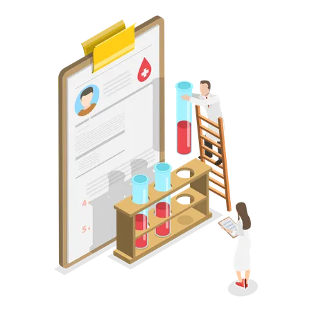 Allergy Testing and Treatment  Illustration