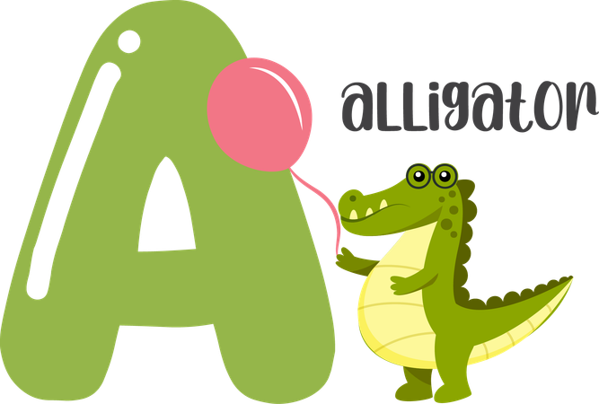 Alligator  Illustration