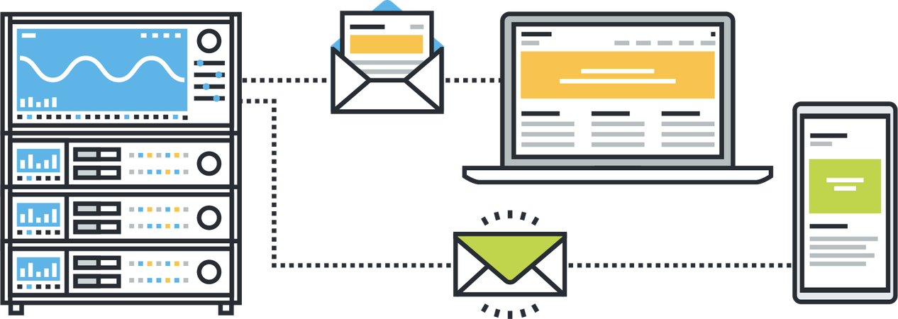 Almacenamiento de datos  Illustration