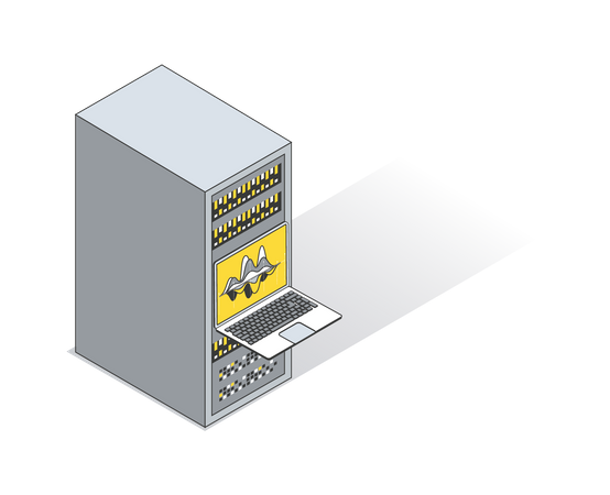 Almacenamiento de datos  Ilustración