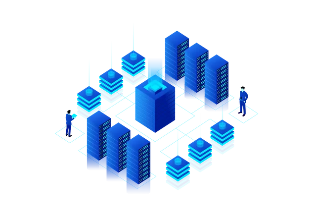 Almacenamiento de datos criptográficos  Ilustración