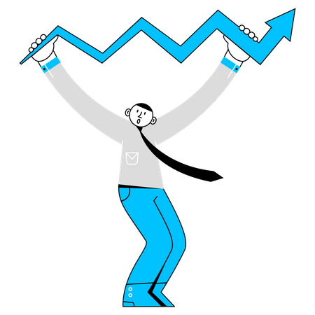 Alto retorno do investimento  Ilustração