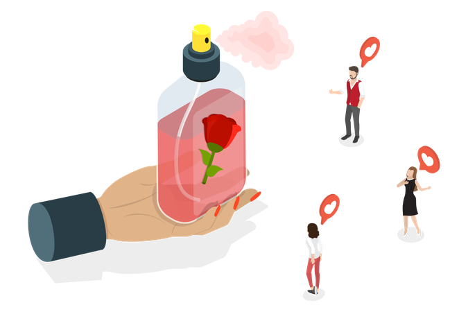 Ambient Scent Marketing  Illustration