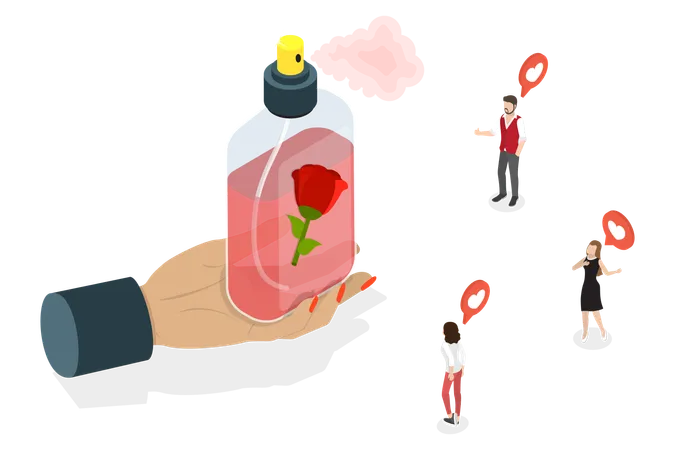 Ambient Scent Marketing  Illustration