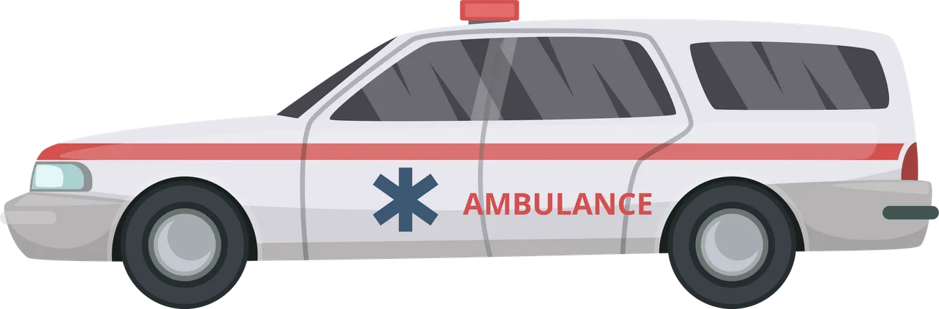Ambulance Car  Illustration