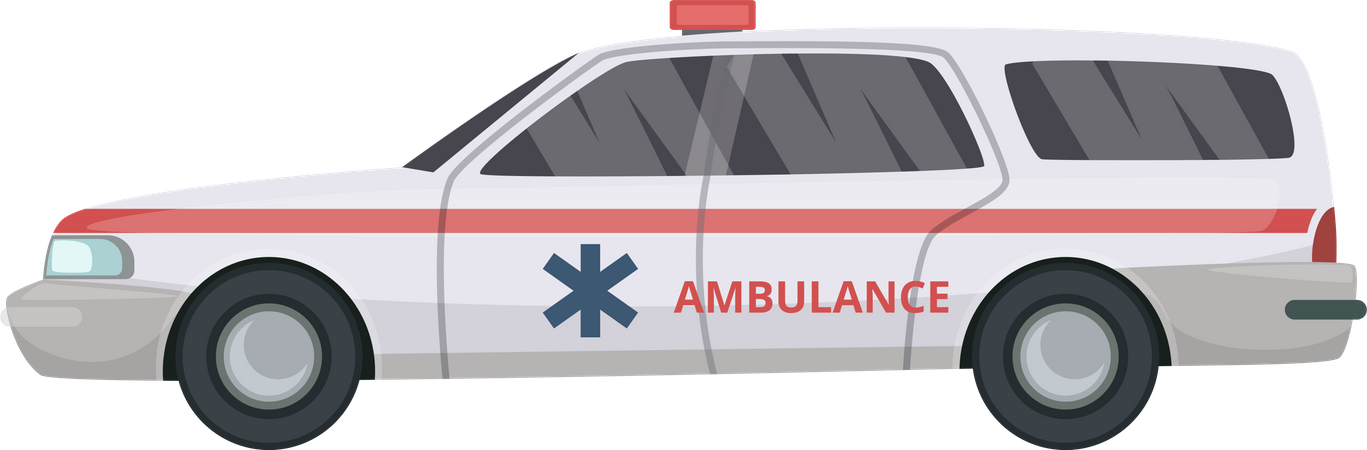 Ambulance Car  Illustration