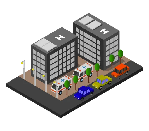 Ambulance facility  Illustration