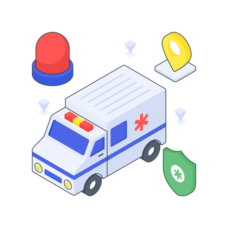 Ambulance  Illustration