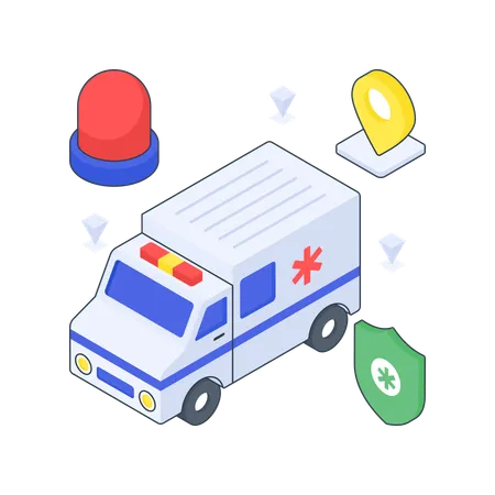 Ambulance  Illustration