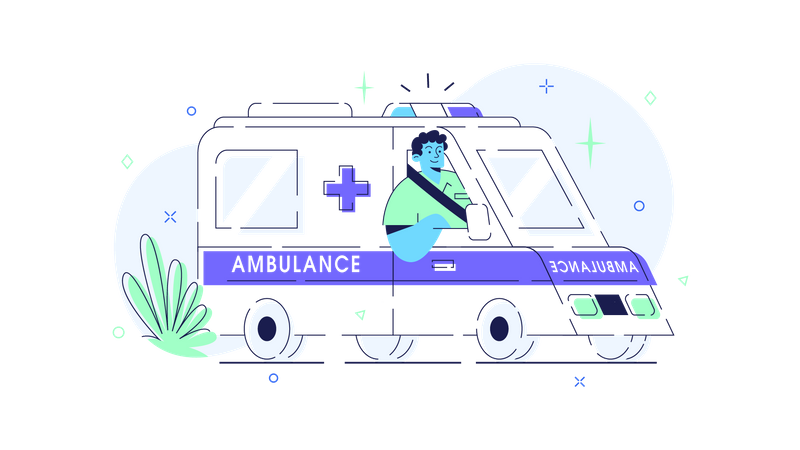 Ambulance  Illustration