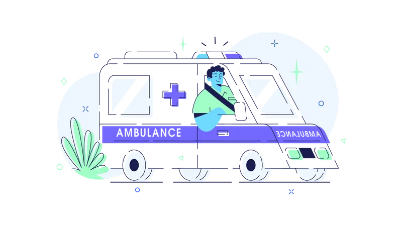 Ambulance  Illustration