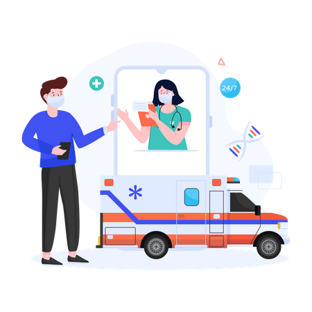 Ambulance  Illustration