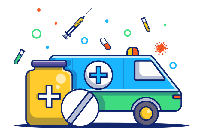 Ambulance  Illustration