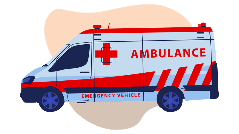 Ambulancia  Ilustración