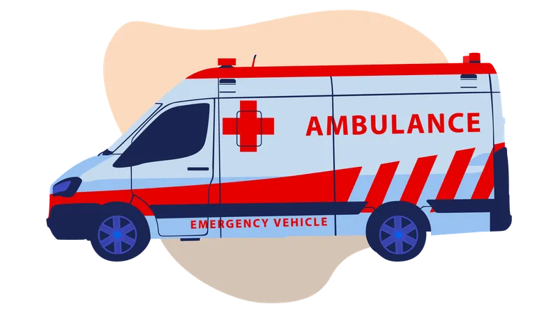 Ambulancia  Ilustración