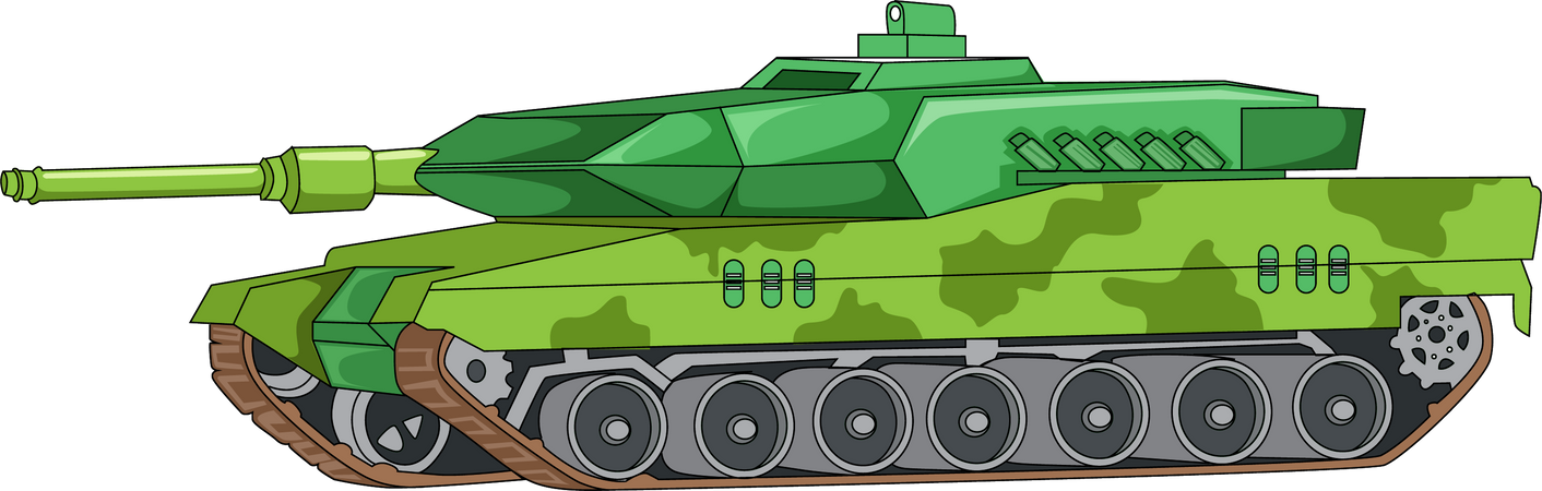 American army vehicle Illustration