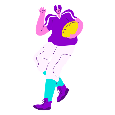 American Football  Illustration