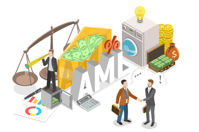 Aml Compliance Program  Illustration