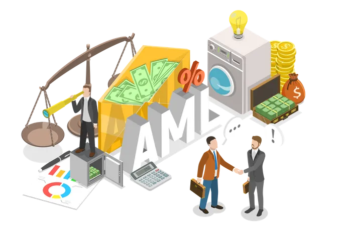 AML-Compliance-Programm  Illustration