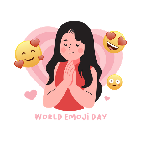 Amour Emoji  Illustration