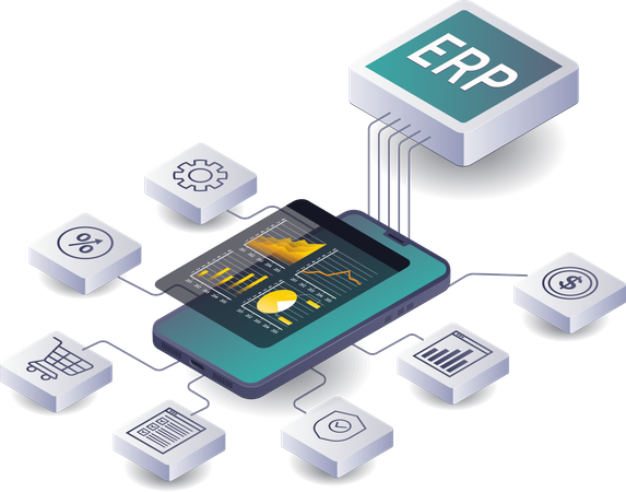 Analisando Aplicativos ERP para Desenvolvimento de Redes Empresariais  Ilustração