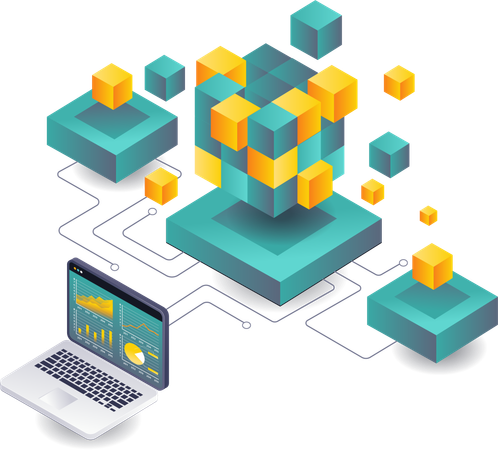 Analisando a tecnologia blockchain para empresas  Ilustração