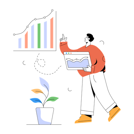 Análise da Web  Ilustração