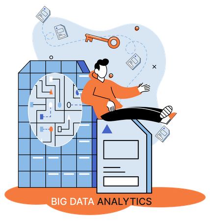 Análise de Big Data  Ilustração