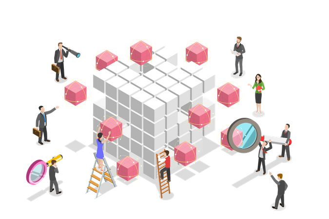 Análise de Big Data  Ilustração